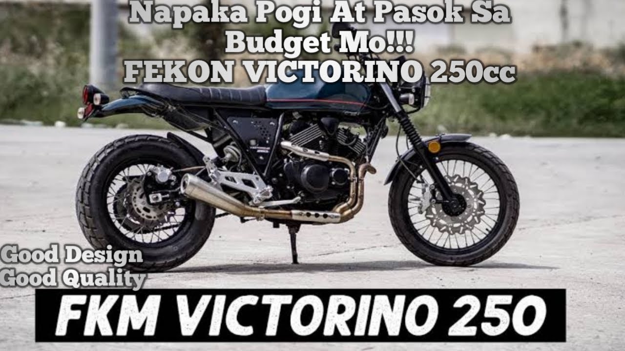 FEKON Victorino 250i Ang Modern Classic Bike Na 250cc Na Good Quality At Budget Friendly Pa!!!