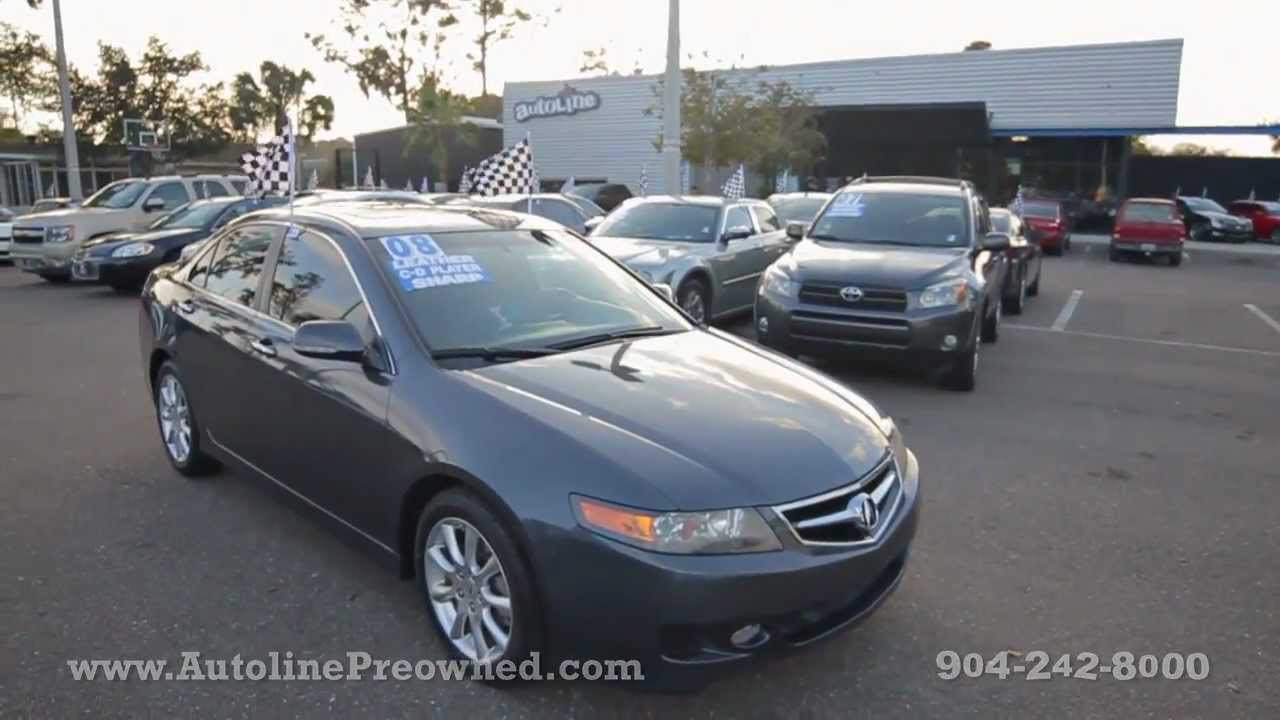 Autoline's 2008 Acura TSX Walk Around Review Test Drive