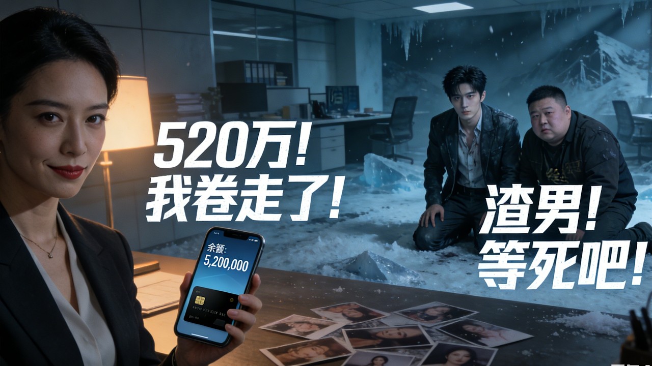 極寒末世：還有15天全球凍結！我私吞了原本要給明星的公關費！拿去搬空好市多囤貨！上一世害我被狗咬死，這一世我公佈他「吸毒淫亂照」，讓他在此等死！