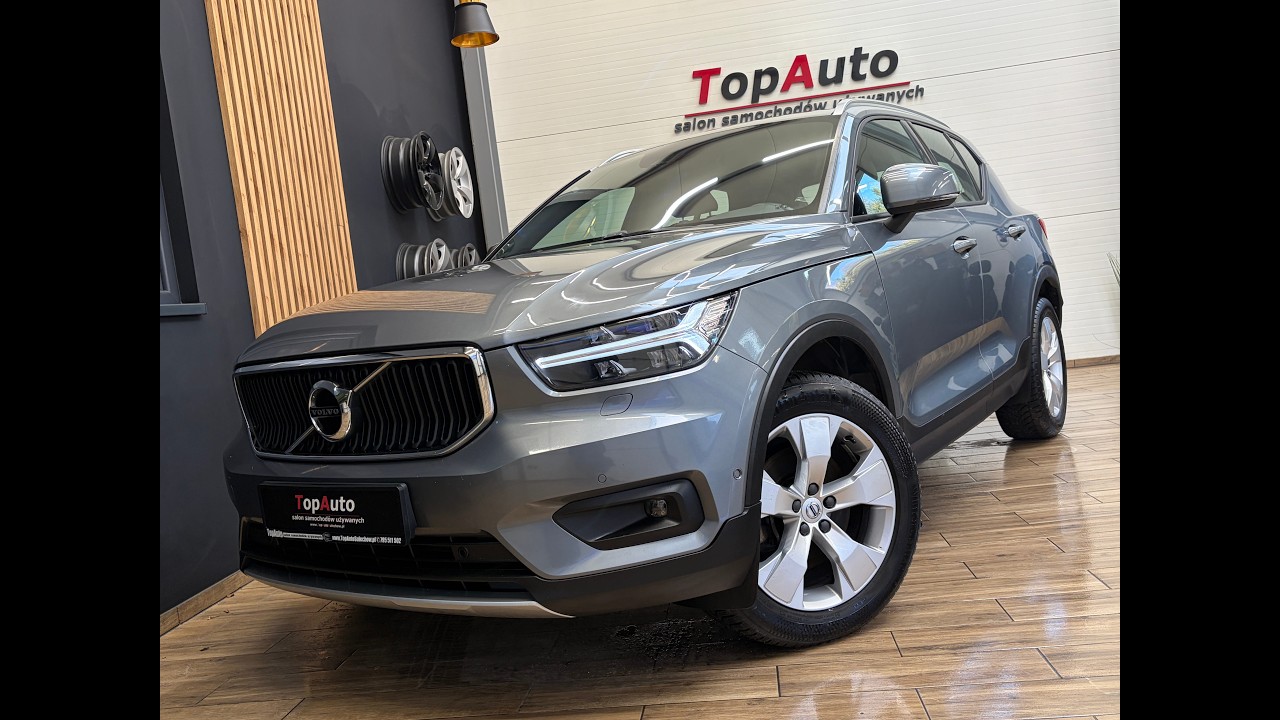 TopAuto Salon Samochodów Używanych prezentacja VOLVO XC40