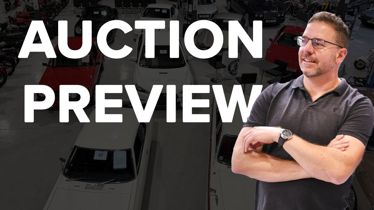 Paul Cowland's Saturday 7th December 2024 Car Auction Preview