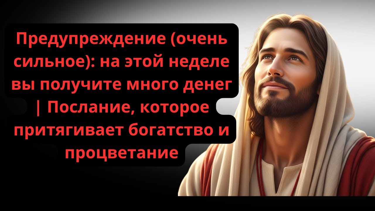 на этой неделе вы получите много денег | Послание, которое притягивает богатство и процветание