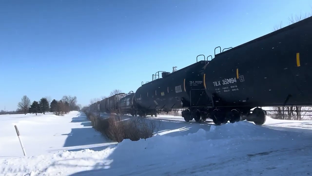 CSX M360 just outside of Indianapolis on a Sunday afternoon. 