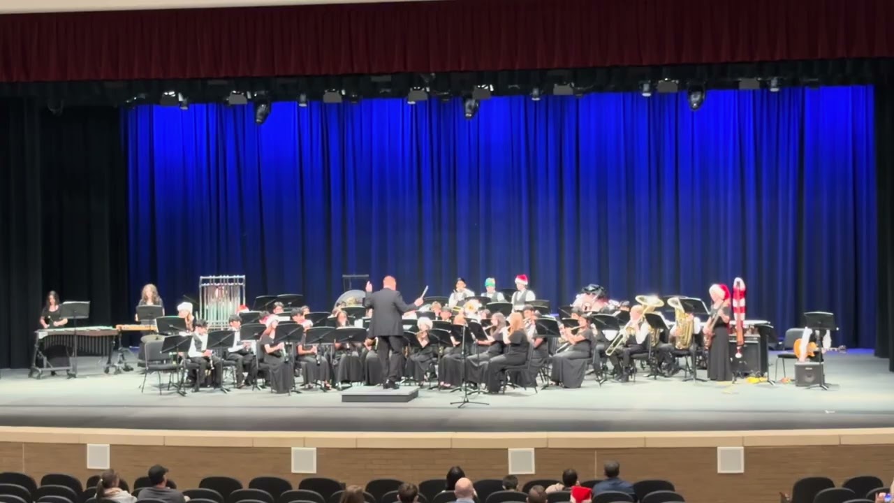 North Forsyth Middle School - Jazz Band Christmas Concert Dec 2025