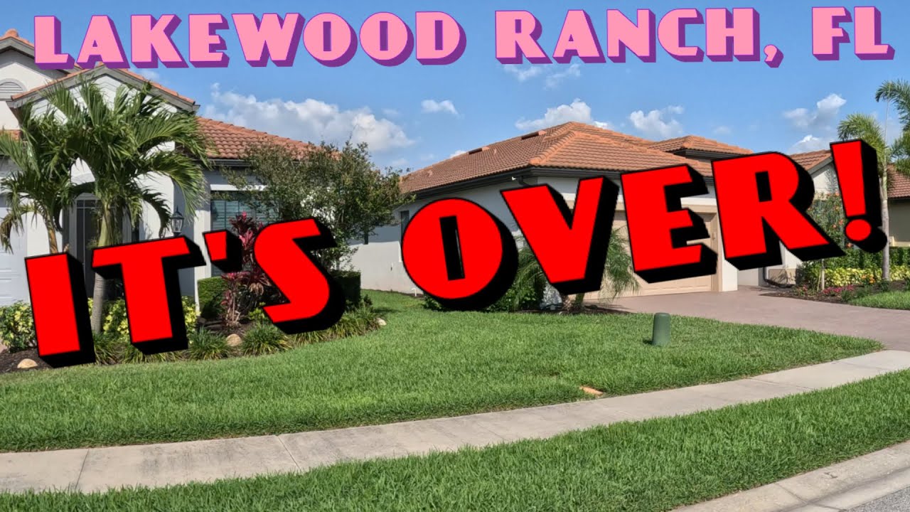 We Are DONE With living In Lakewood Ranch! Overpriced, Bland Suburb Overun With Homeless Junkies