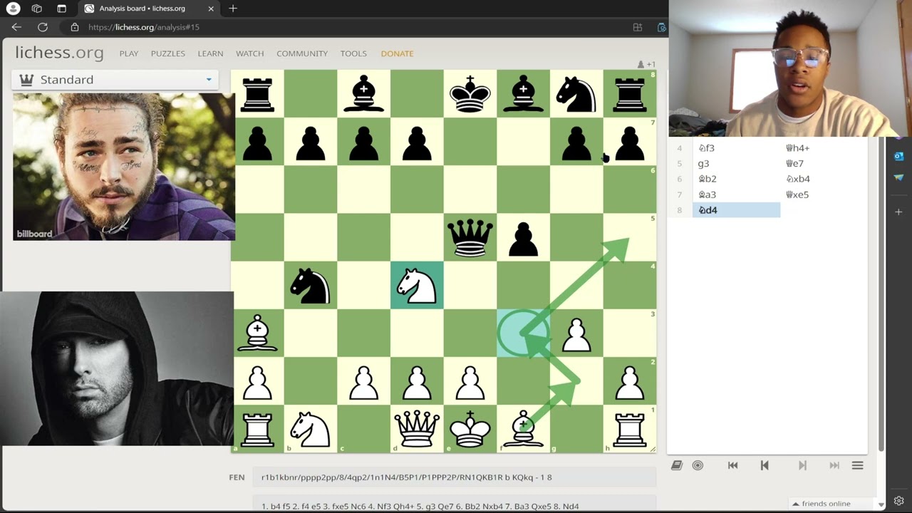 EMINEM vs POST MALONE (Crazy Chess Match)