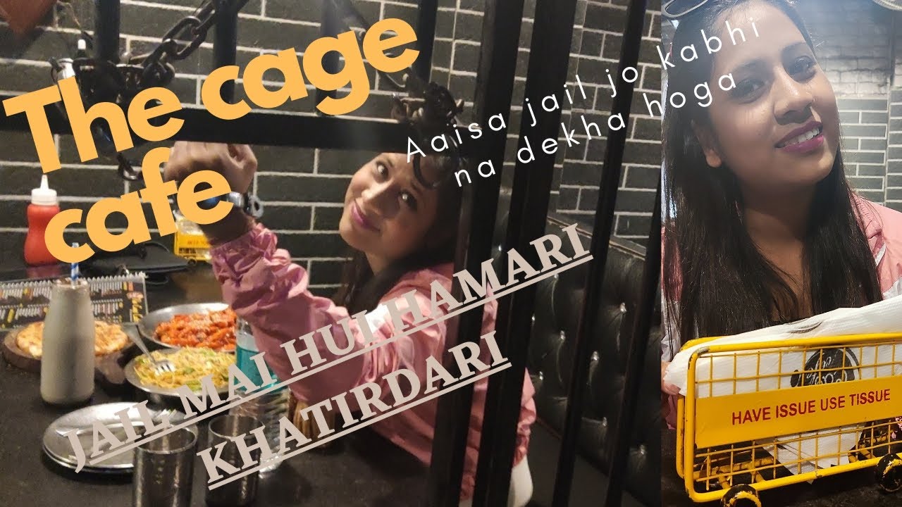The cage cafe | krishna nagar | Almost horror place | Best place for couples | @nidhityatouring