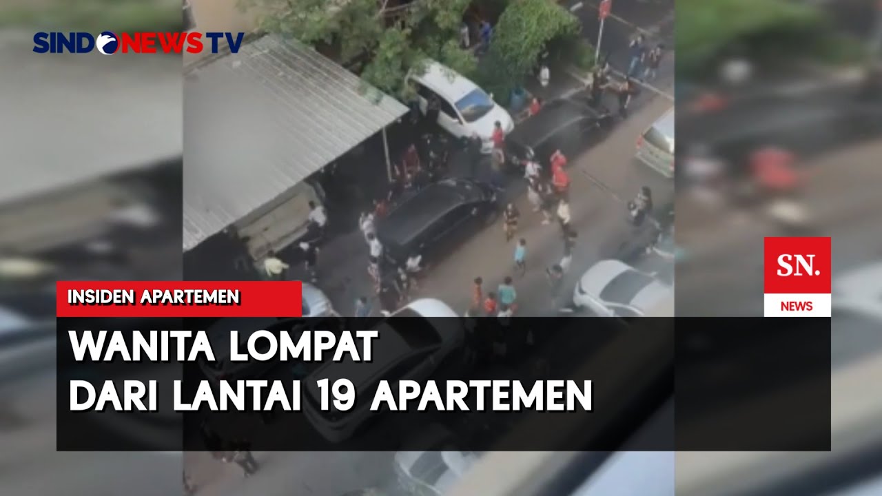 Detik-Detik Wanita Lompat Dari Lantai 19 Apartemen | Sindo Today | 11/07