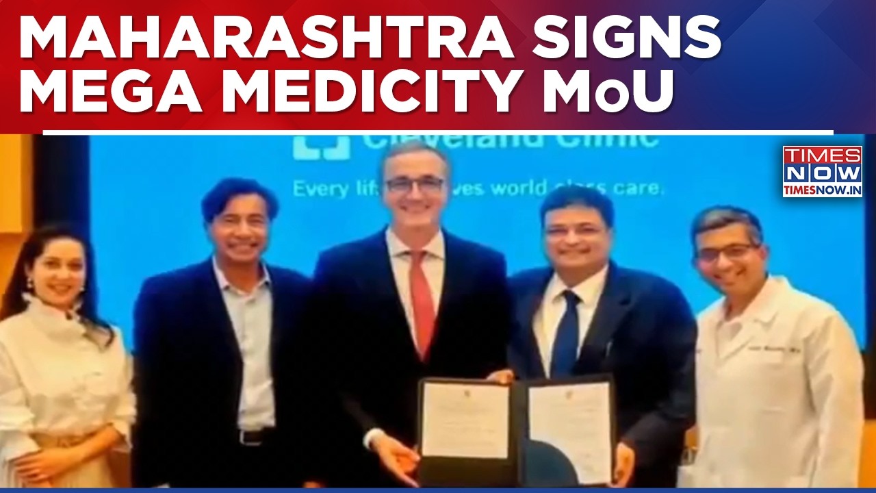 Maharashtra Signs Mega Medicity MoU; Navi Mumbai Project To Create 10,000 Jobs