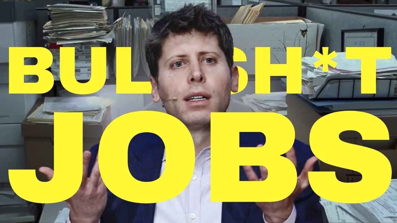 Wait. . . are most jobs actually fake?