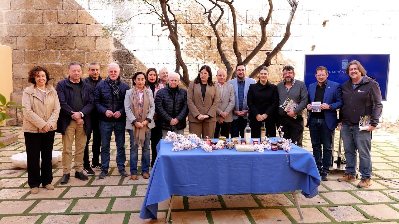 Presentación de la XIII edición Rutas del Almendro en Flor de Filabres  Alhamilla - Nacimiento