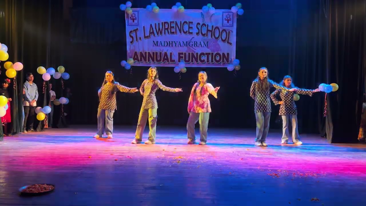 Kudi Nu Nachne De School Dance || ST. LAWRENCE SCHOOL || Annual Function 2025-26