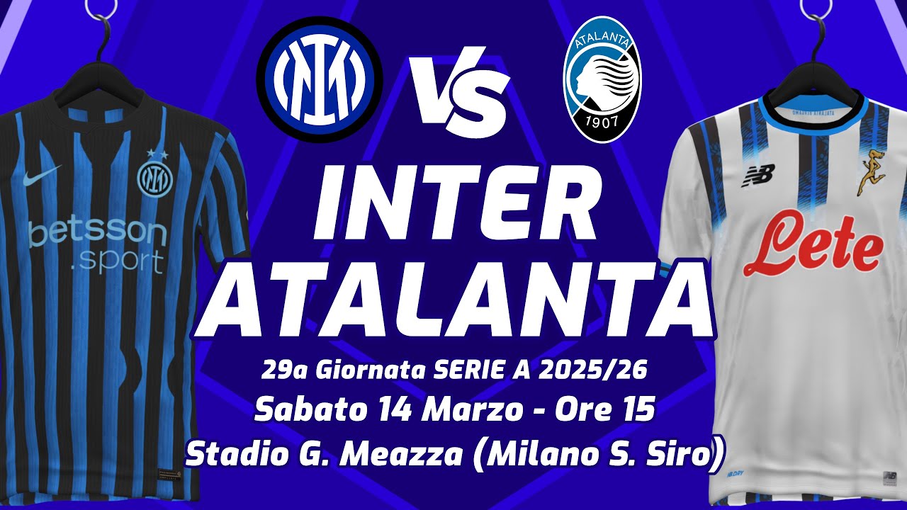 INTER vs ATALANTA ▪︎ SERIE A 2025/26 ▪︎ LIVE REACTION, COMMENTO TELECRONACA CON STATISTICHE IN DIRET