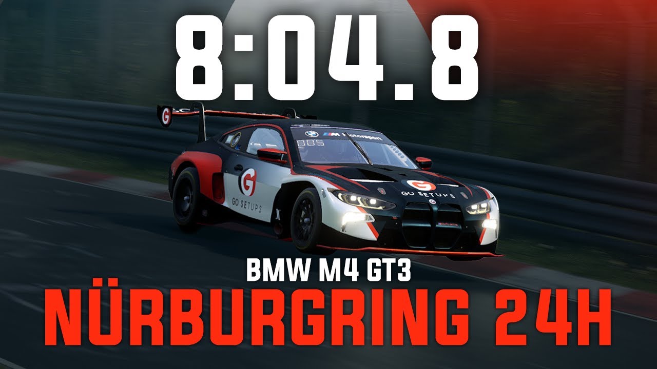 N&uuml;rburgring 24h (Nordschleife) 8:04.8 - BMW M4 GT3 - GO Setups | ACC 1.10.1