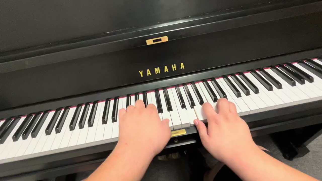 Build my life (by Pat Barrett) on piano