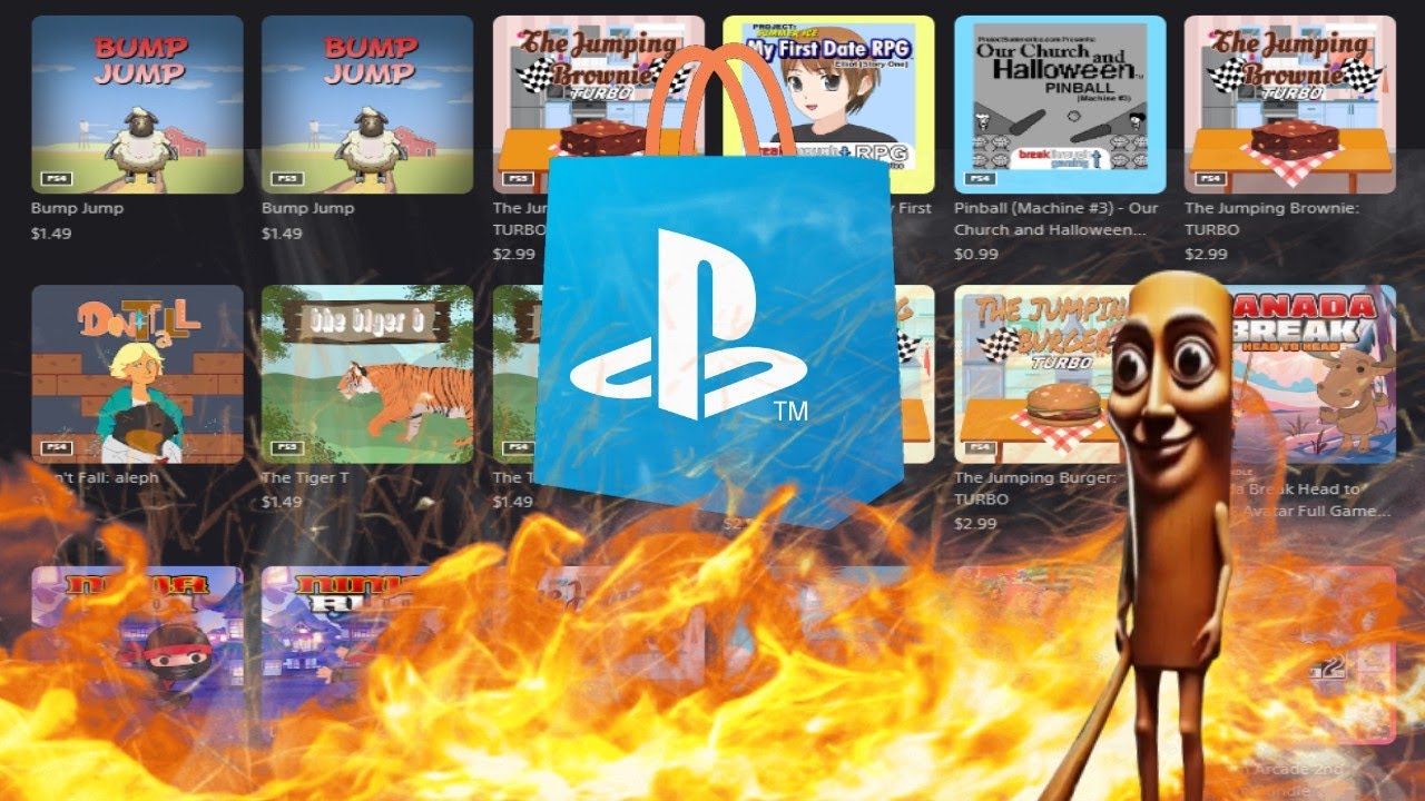 Playing Shovelware Games On The PlayStation Store!