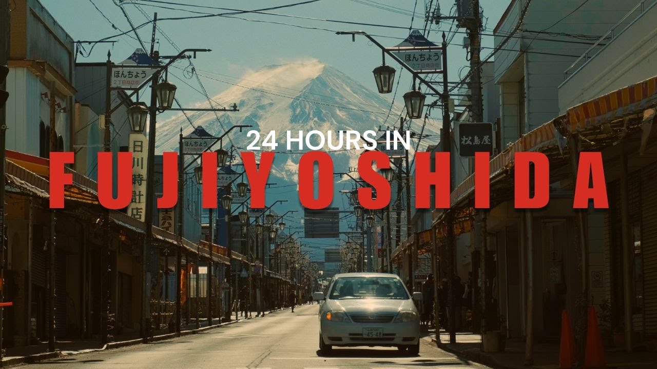 Spending 24 Hours in Fujiyoshida | Kanadorii Gate, Fabcafe, Honcho Street & Chureito Pagoda