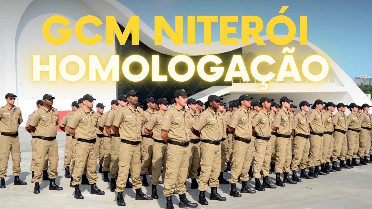 ⭐ SAIU HOMOLOGAÇÃO GCM NITERÓI - GILMAR JUNIOR 🚨