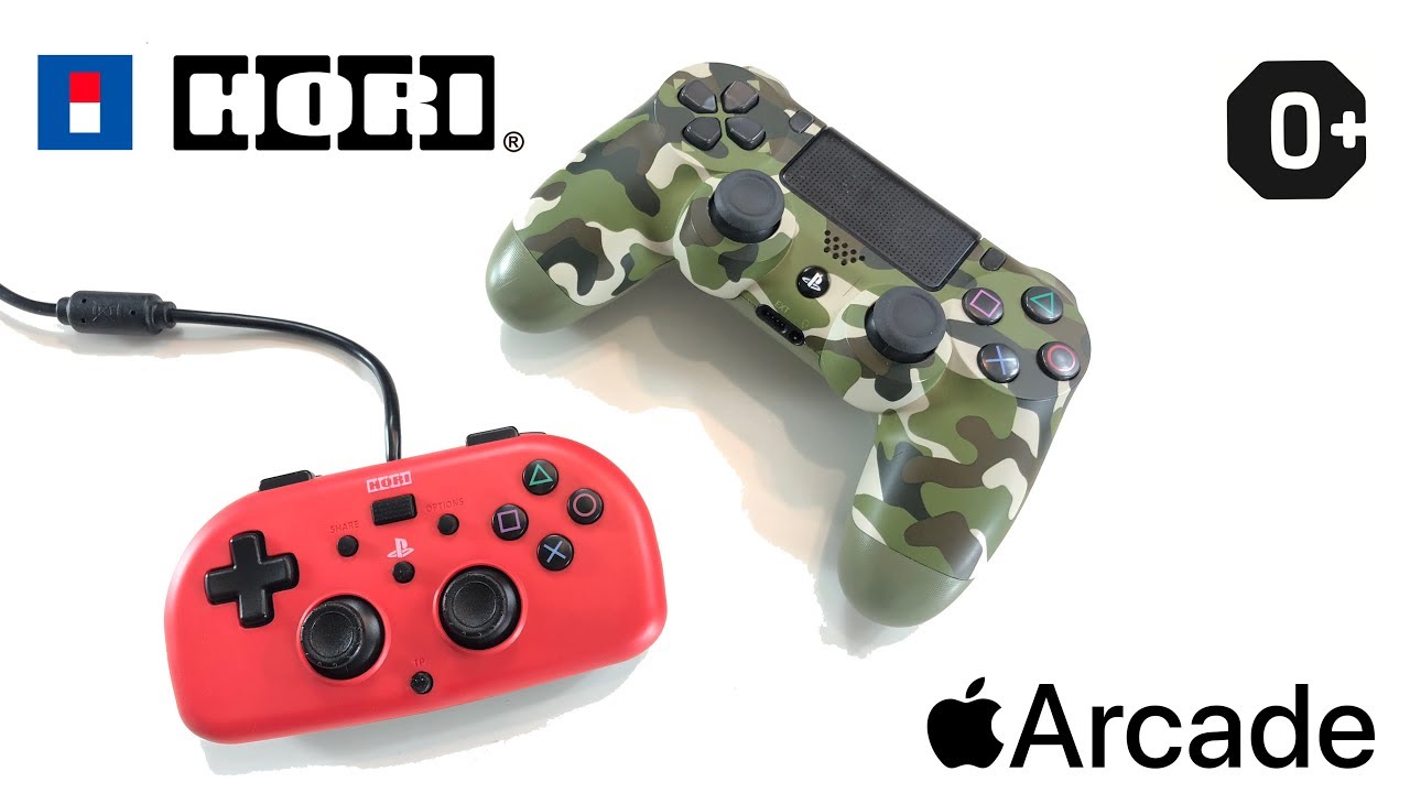 HORI pad mini + Apple Arcade | детский контроллер для PS4
