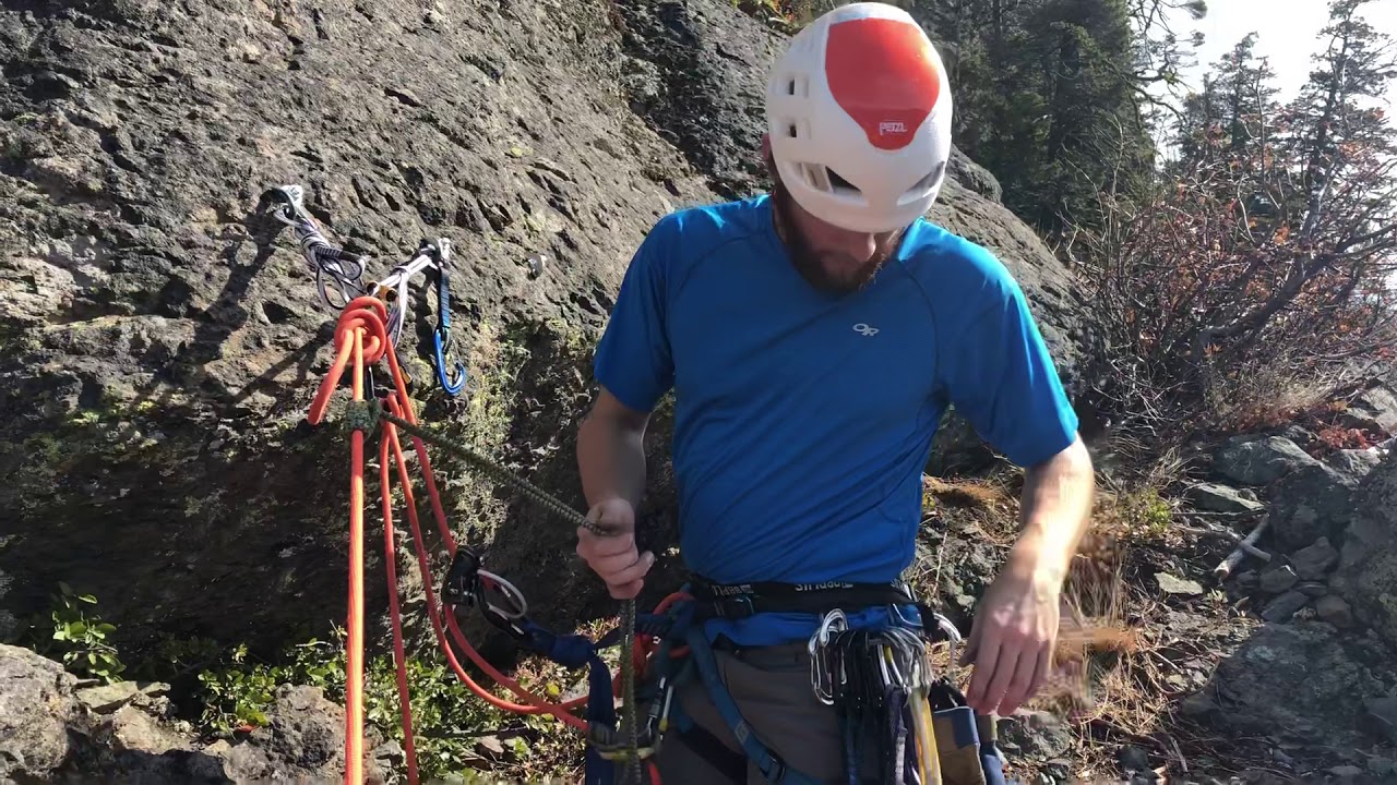 The counter balance rappel