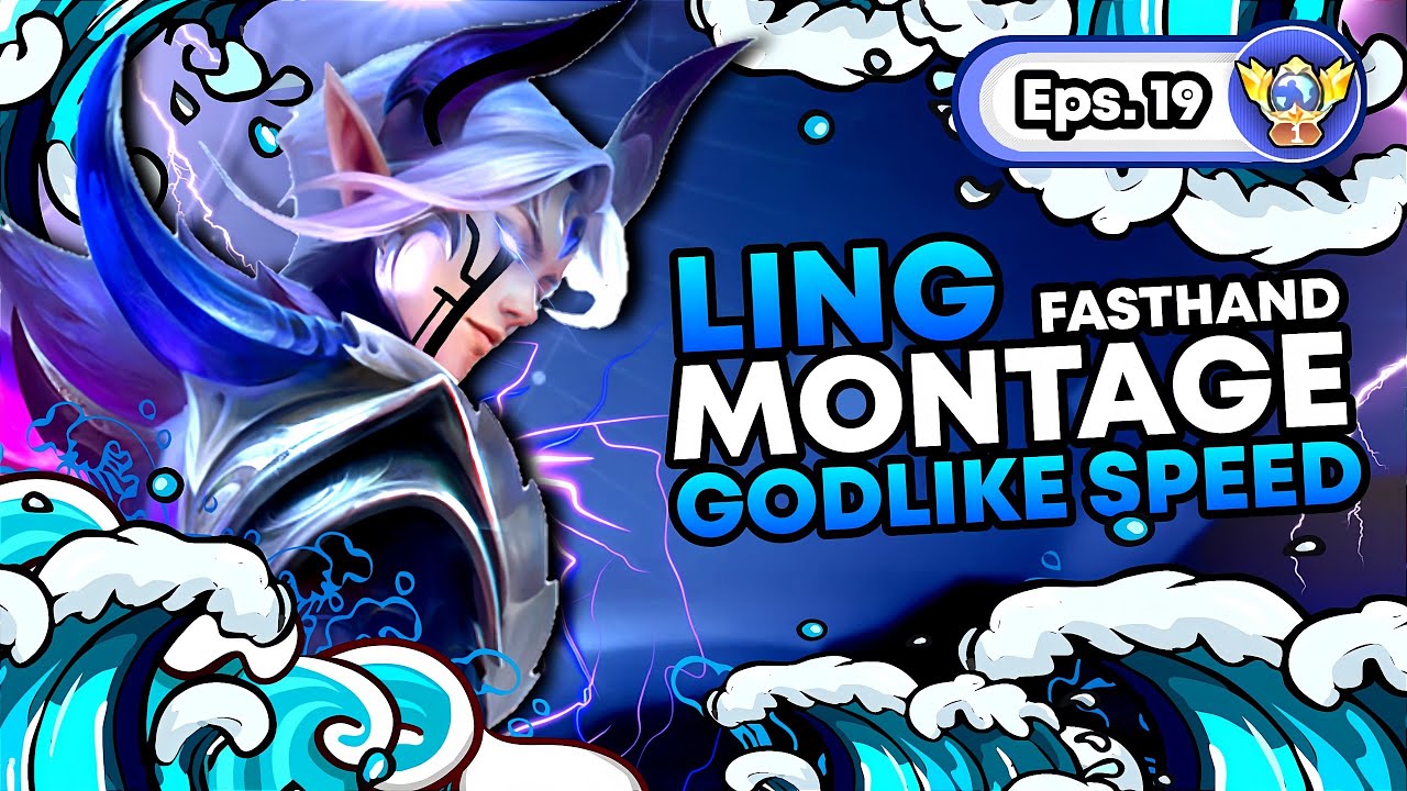 LING MONTAGE INSANE FASTHAND COMBO & FREESTYLE KILL &bull; Top Global Ling Mobile Legends
