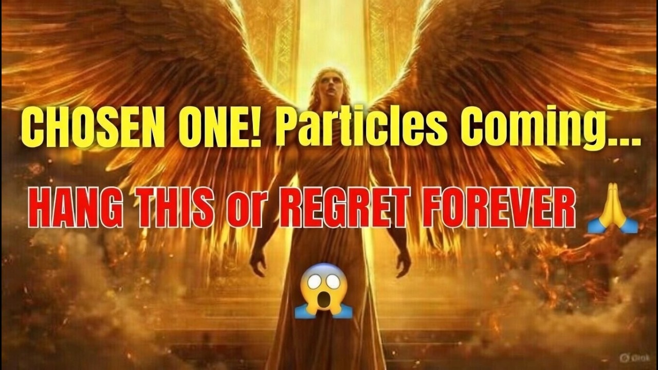 CHOSEN ONE: The Mysterious Particles Are Coming for You RIGHT NOW  Hang This or Regret It Forever 😱🙏
