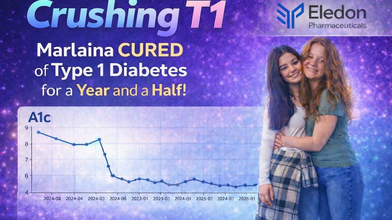Eledon Trial: Marlaina CURED of Type 1 Diabetes for a YEAR and a HALF! (A1c Reveal!)