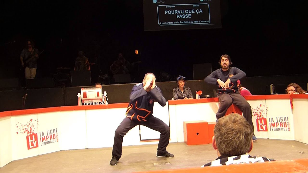 Pourvu que ça passe - Match d'impro HeroCorp vs Lily - 24/01/2015 - Transbordeur