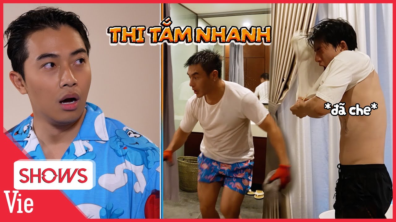 Cười bò với màn tắm gội thần tốc, HIEUTHUHAI lộ body 6 múi, Dương Lâm - Cris Phản phá kỉ lục
