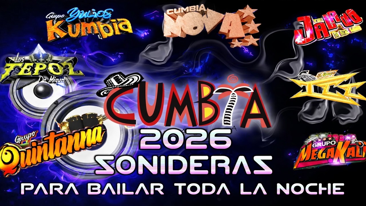 🎉 GRAN FIESTA SONIDERA 2026 EN VIVO 🔊CUMBIAS PODEROSAS PARA GOZAR SIN PARAR💃🔥