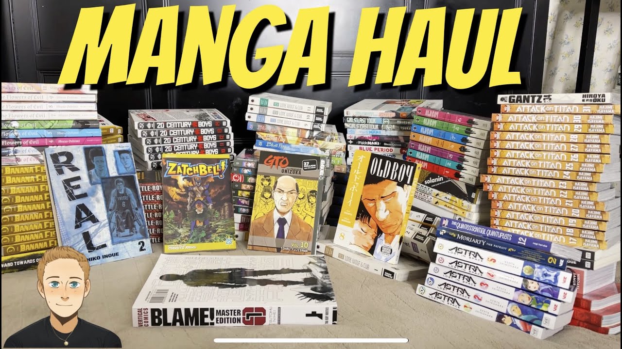 Huge January Manga Haul! 100+ Volumes and Rare Manga