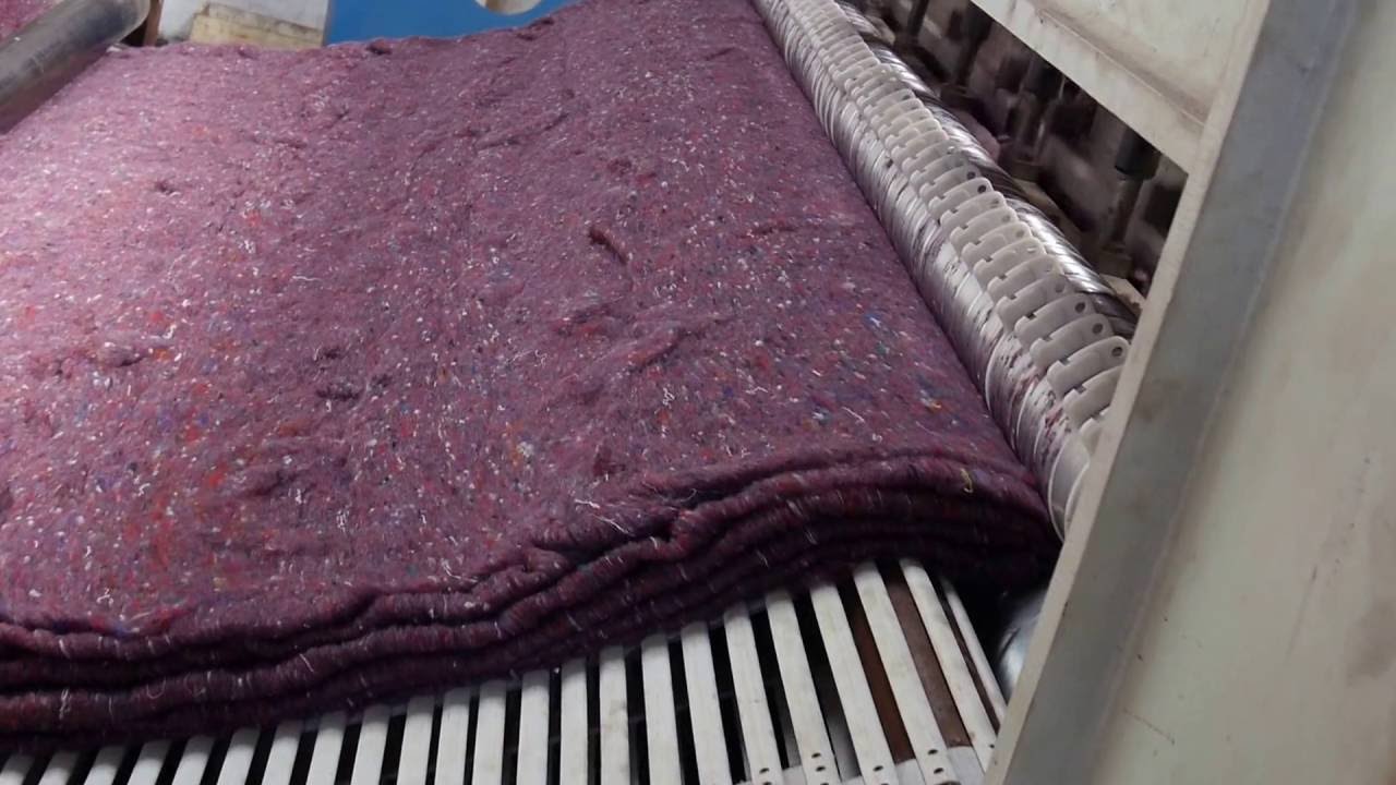 NON WOVEN FELT MAKING NEEDLE PUNCHING MACHINE