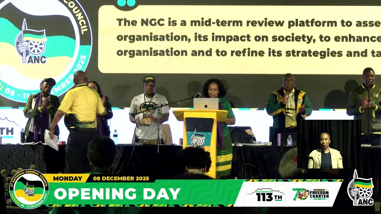 [LIVE NOW]  DAY 1 - ANC National General Council