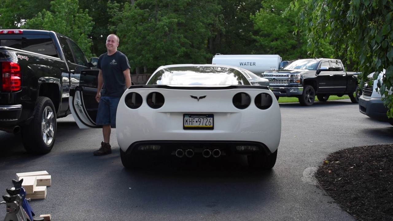 2008 Corvette C6 LS3 Corsa Xtreme Exhaust Install