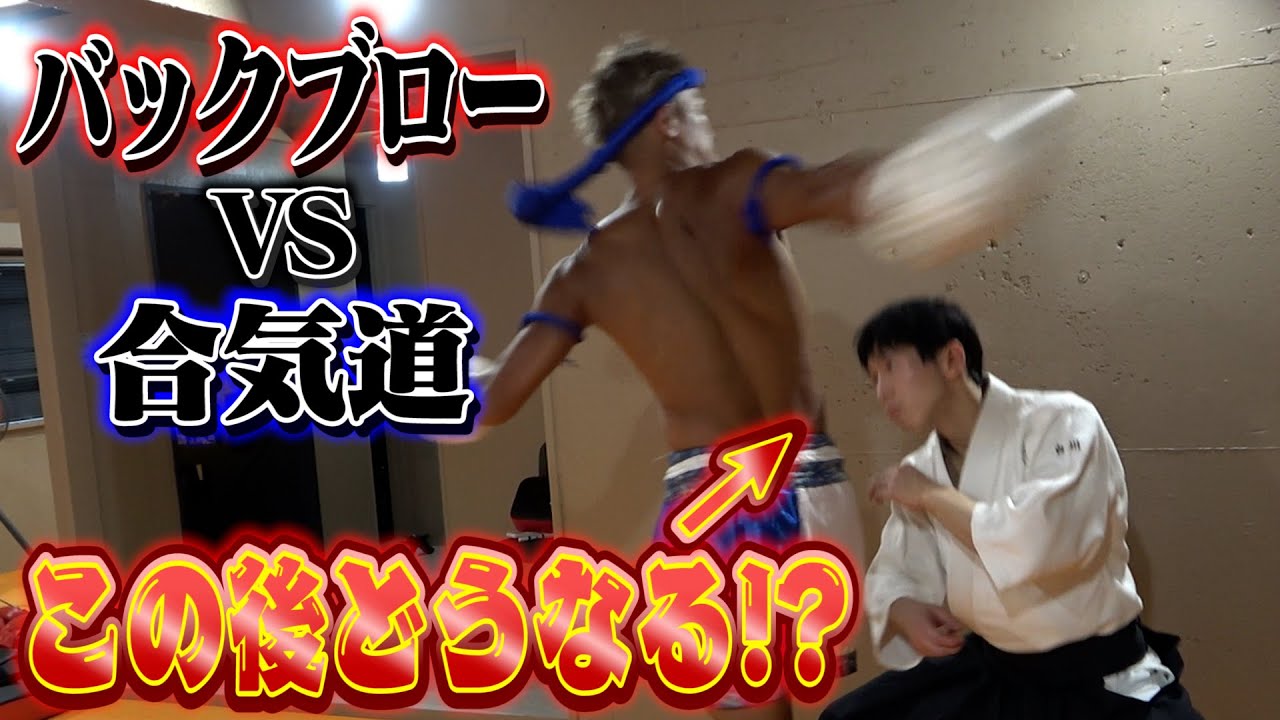【神速】合気道の達人にK1王者が全力で殴りかかってみた結果