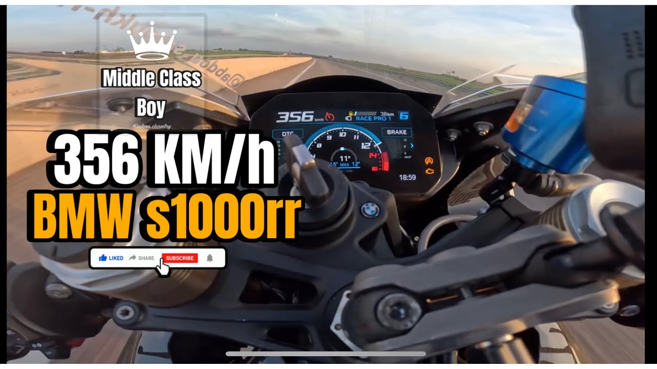 356 KM/H BMW S1000RR &ndash; on highway 🛣️