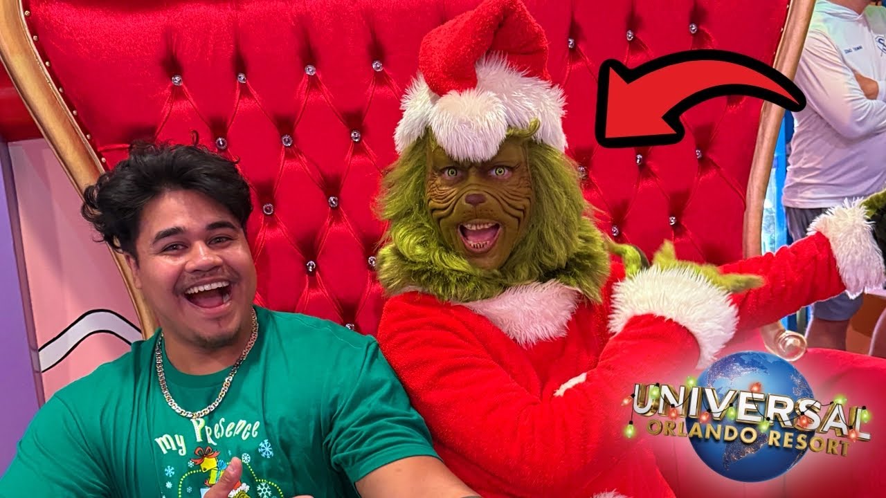 The GREATEST Breakfast You Could Have At Universal Studios | Meet & Greet With The Grinch