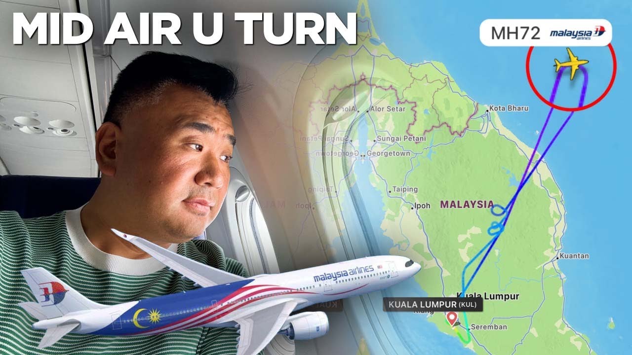 Malaysia Airlines A330neo Ferry Flight + B737 Mid-Air 'Technical'