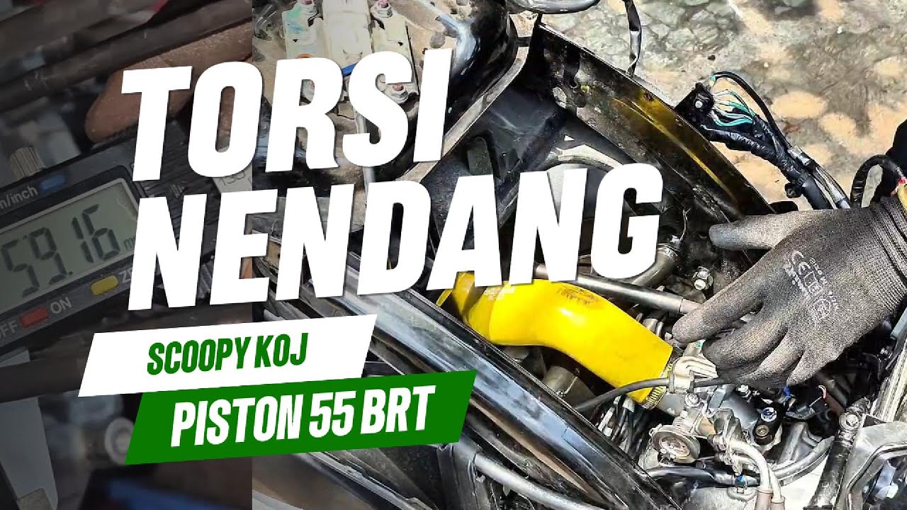 SCOOPY new KOJ klep lebar