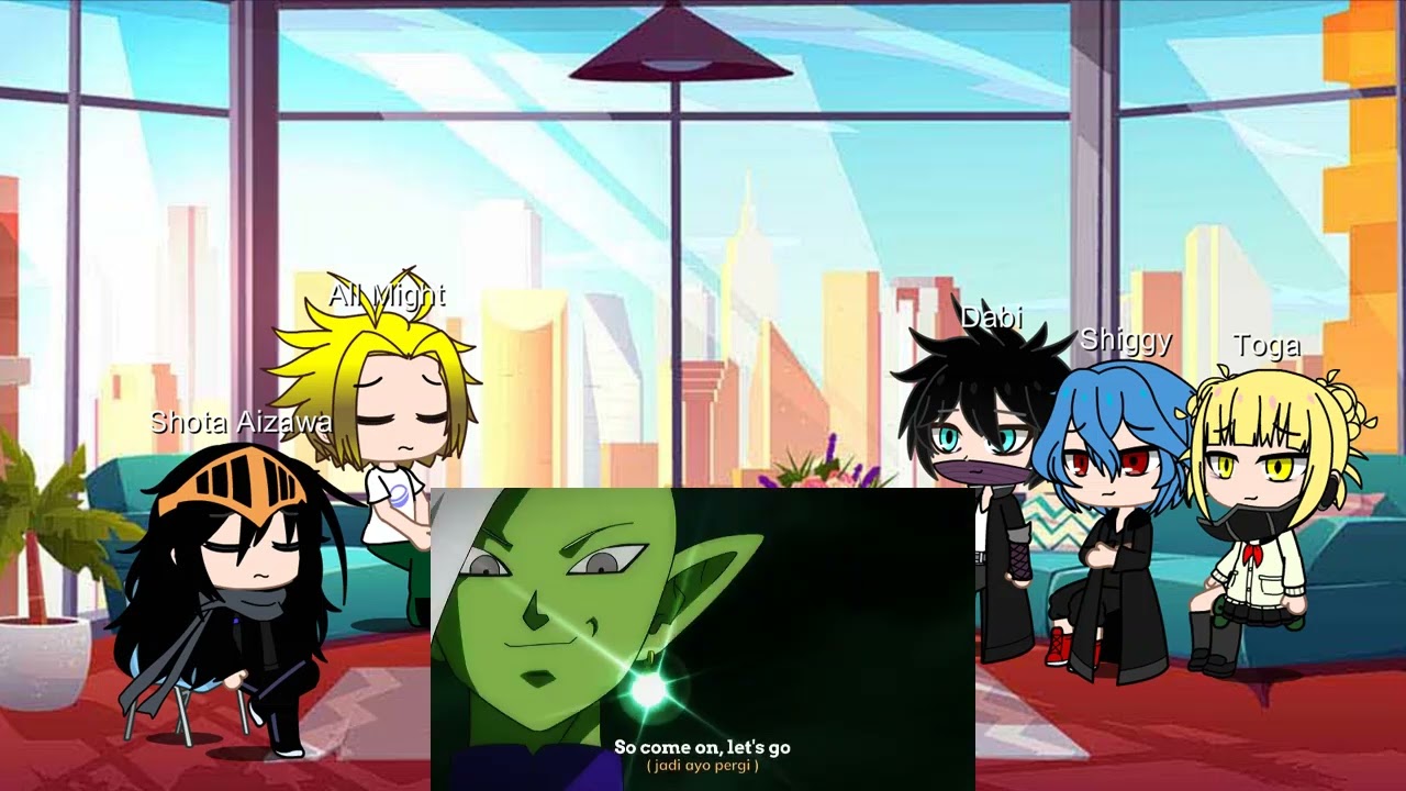 Deku as Goku black and Shigaraki as Zamasu part 2