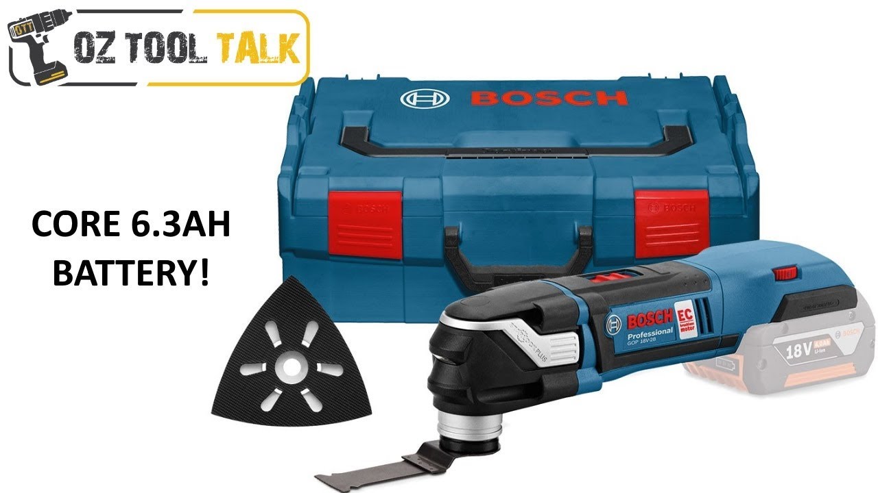 Bosch 18V Starlock Multi-Tool GOP18V-28 + GOP 55-36