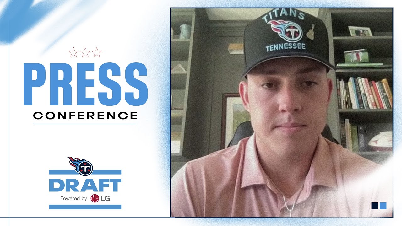 Trusting the Process | Gunnar Helm Press Conference 2025 NFL Draft