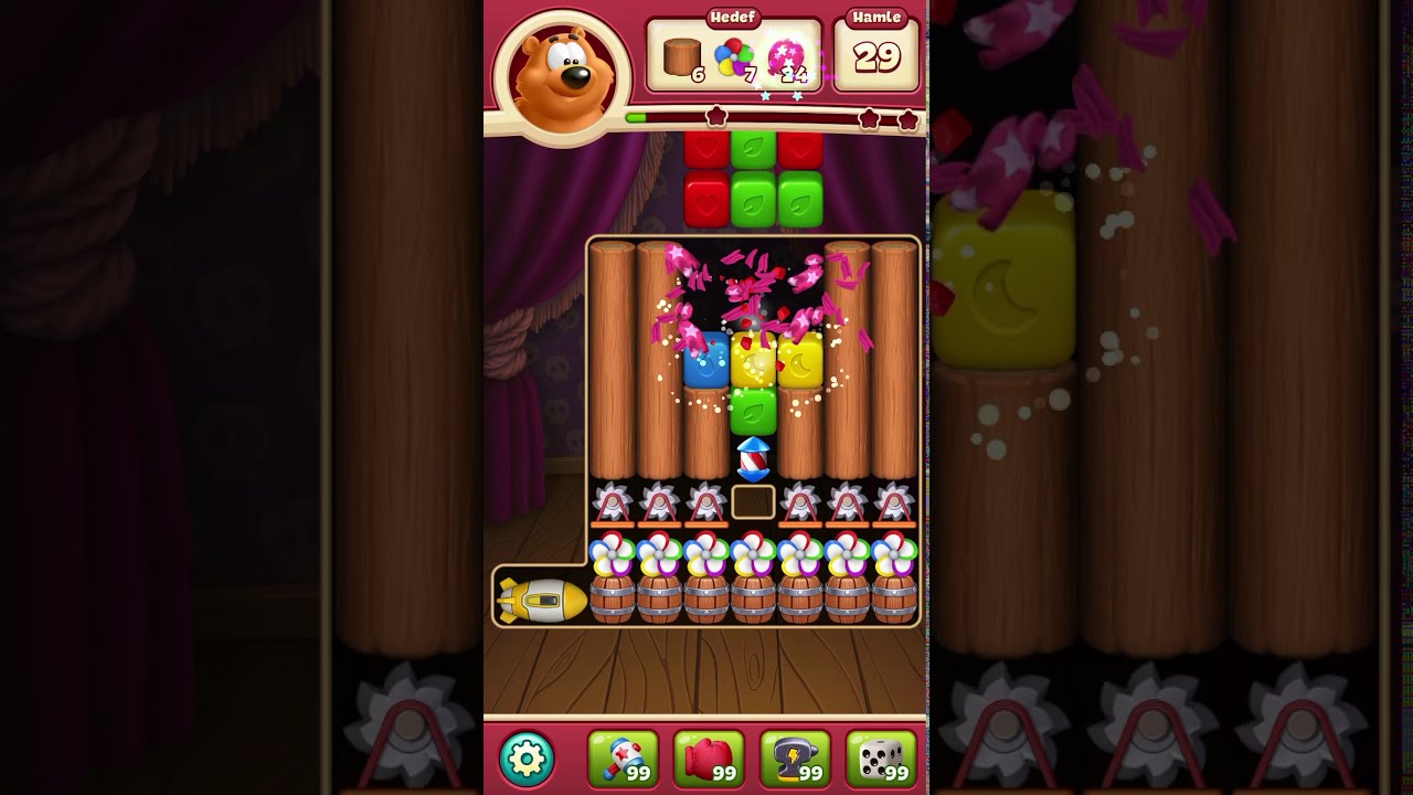 Toon Blast 3675 ??!! 🌛 🌞 🌜