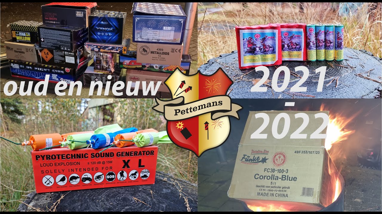 Oud en Nieuw Compilatie Vuurwerk 2021-2022