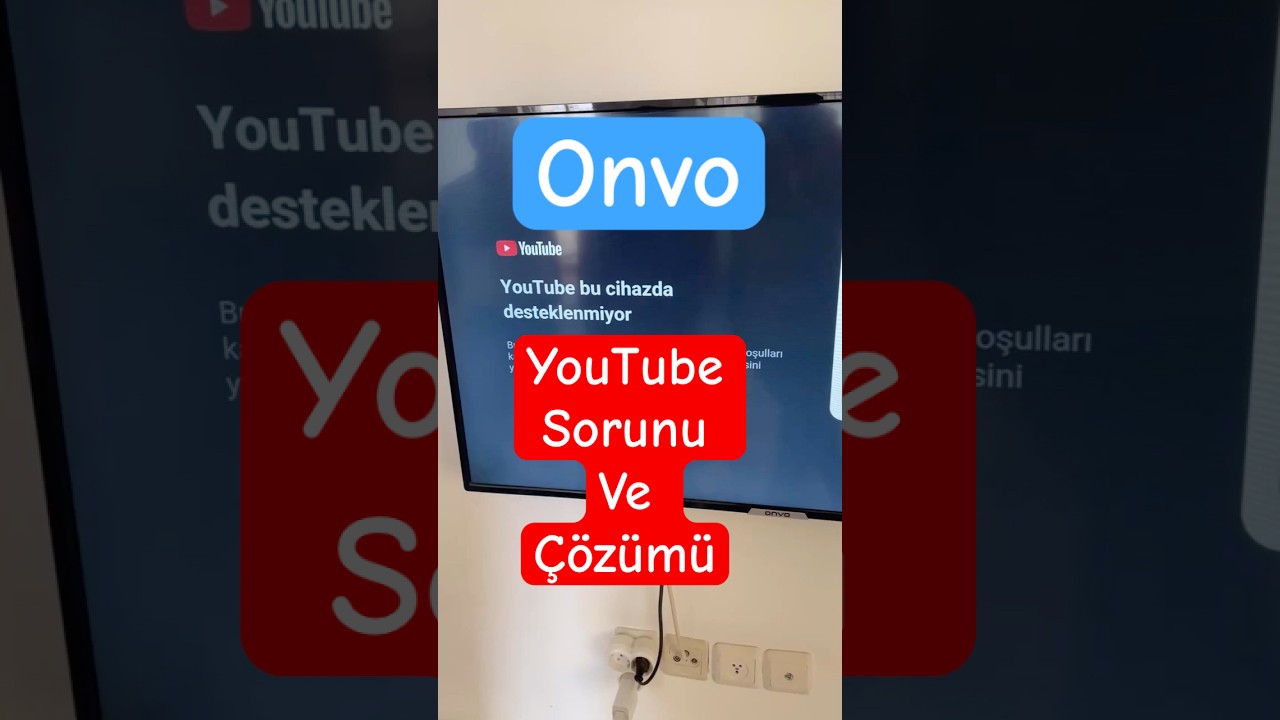 Onvo hılevel YouTube sorunu ve &ccedil;&ouml;z&uuml;m&uuml; Onvo YouTube a&ccedil;mıyor #onvo #youtube #shorts #short #reklamdeği