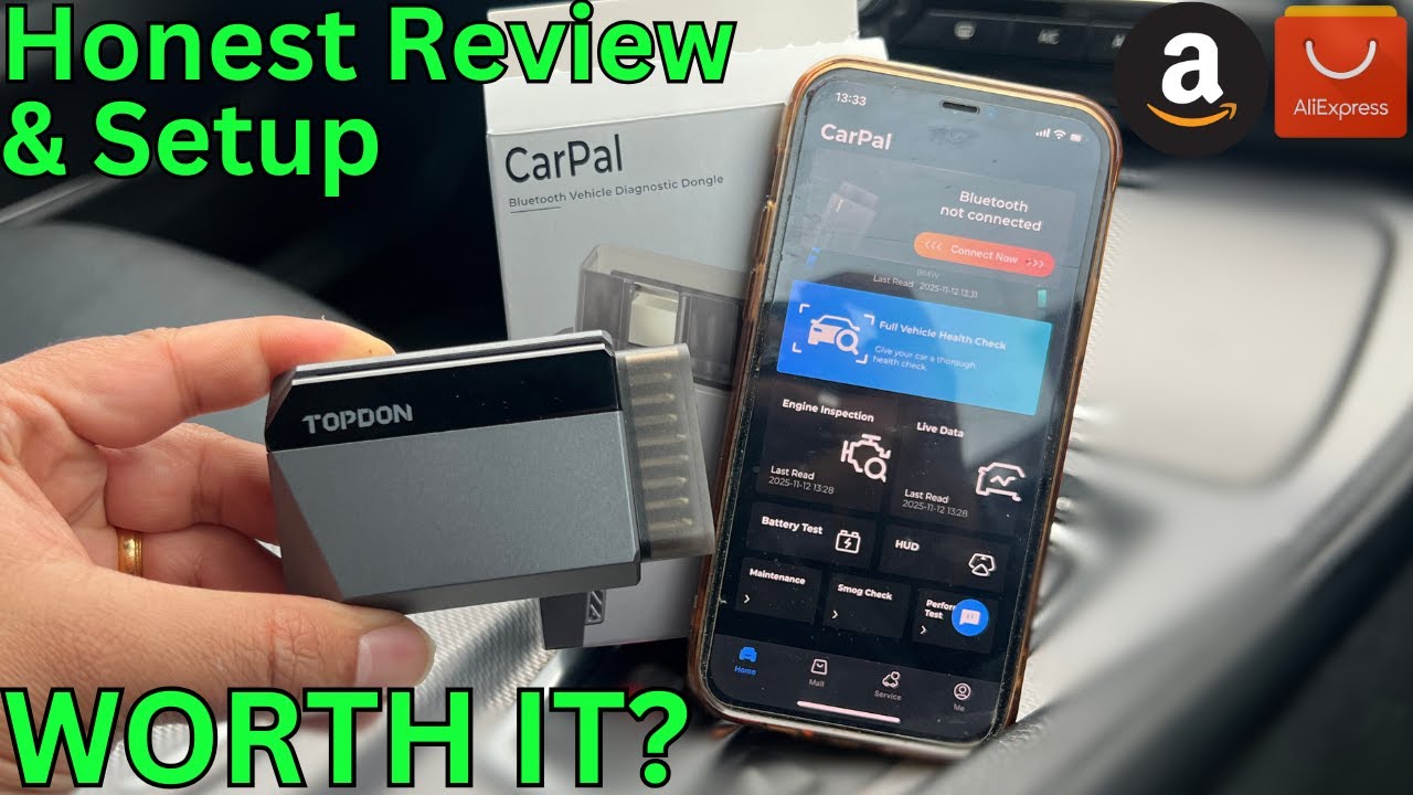 Обзор и настройка сканера TopDon CarPal OBD2 — стоит ли оно того? Как пользоваться TopDon CarPal ...