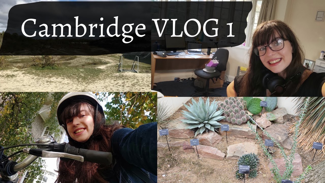 CAMBRIDGE VLOG - 1 - Freshers week, getting used to cambridge life