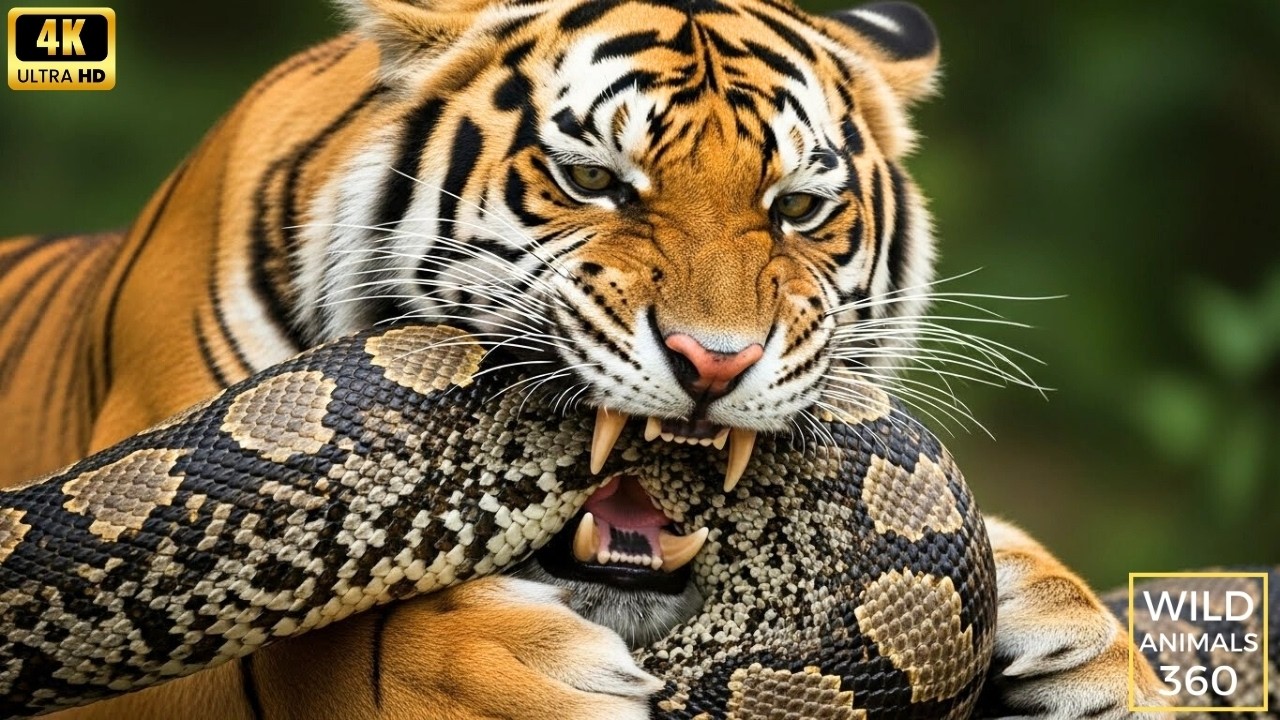 discover amazon jungle: When the Giant Anaconda Hunts. The Deadly Fate of Crocodile and Jaguar