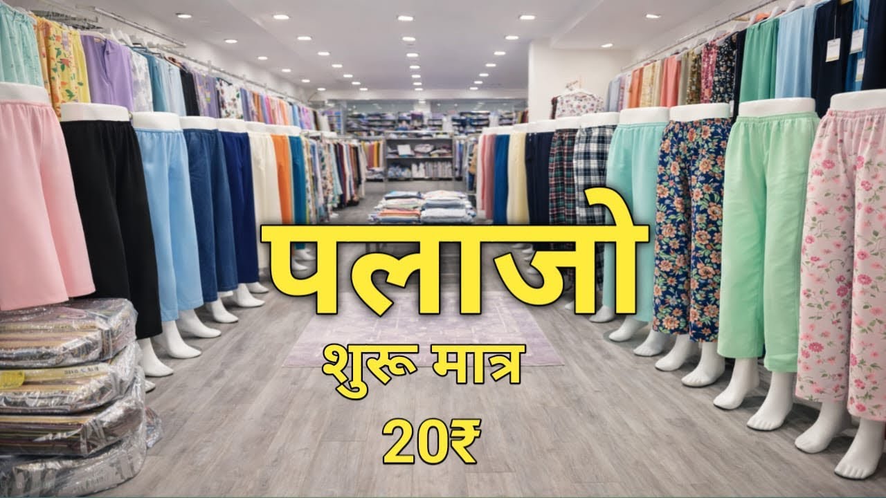 Plazo just start only 30₹! Wholesale gandhinagar|