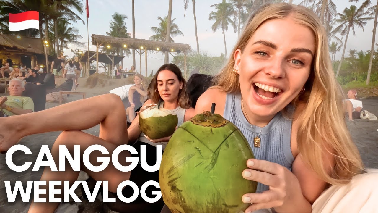 Week in my life: Canggu, preparing for Yogyakarta & Seseh Beach | Janine Freuling